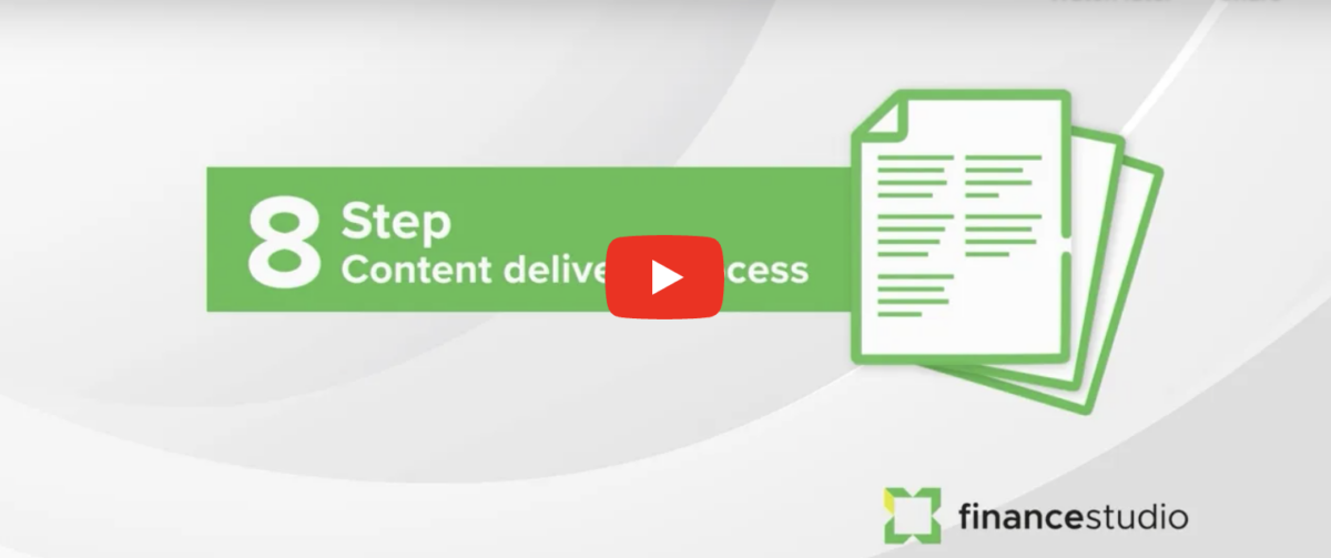 8 Step content delivery process YT video